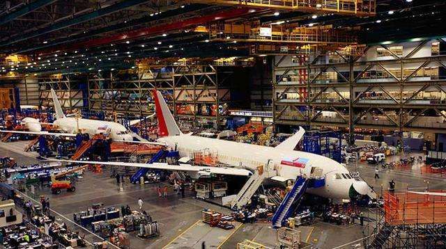 西雅图波音飞机工厂(boeing factory)是世界上规模最大的飞机组装工厂